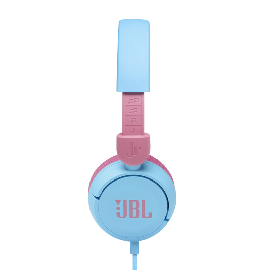 JBL Jr310 - Blue - Kids on-ear Headphones - Detailshot 1